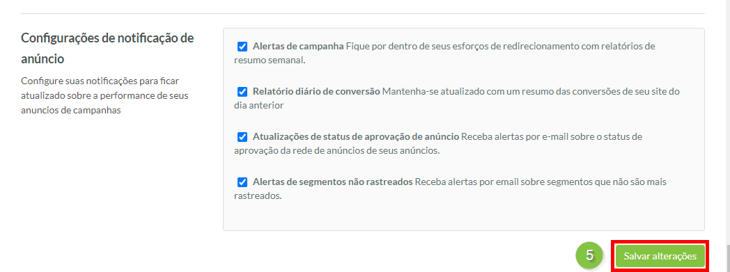 Salvar Alterações