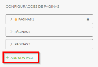 Adicionar Nova Página ao Funil